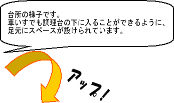 �䏊�̗l�q�ł��B
�Ԃ����ł�������̉��ɓ��邱�Ƃ��ł���悤�ɁA
�����ɃX�y�[�X���݂����Ă��܂��B